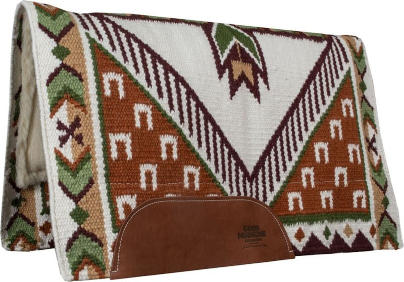 Mustang Good Medicine Pony Tracks Fleece Pad