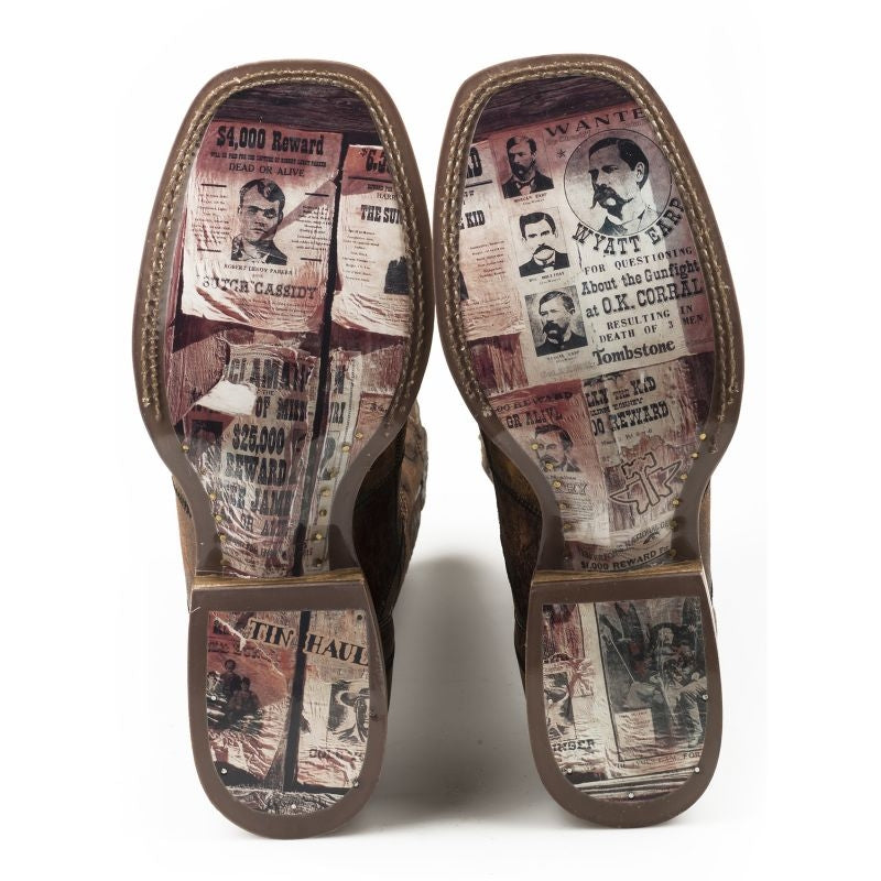 Tin Haul Mens Dead or Alive Boots