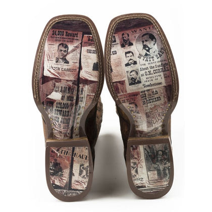 Tin Haul Mens Dead or Alive Boots