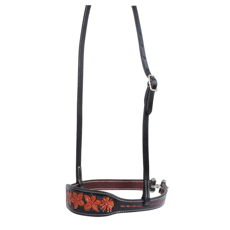 Professionals Choice Floral Tiedown Noseband