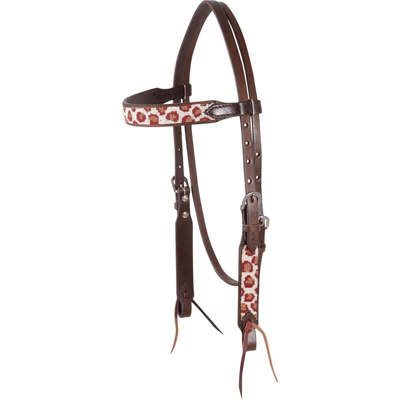 Cashel Beaded Browban Headstall