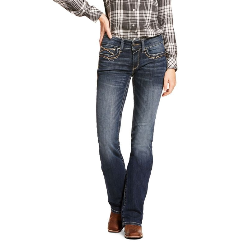 Ariat Ladies REAL Plus Size Entwined Boot Jeans