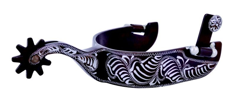 Metalab Floral Engraved Show Spurs