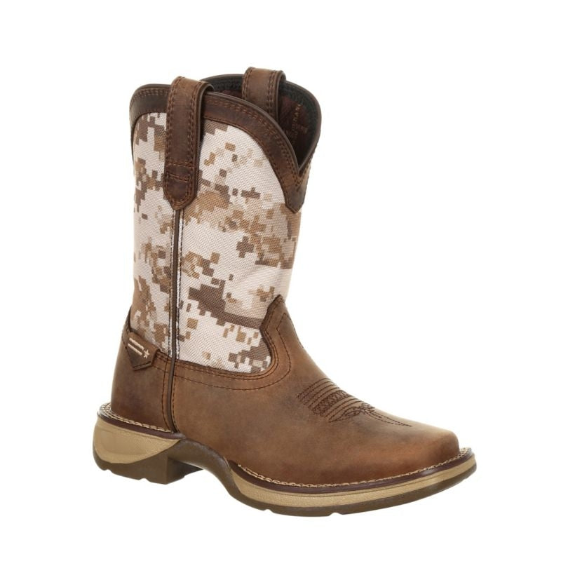 Durango Little Kids Camo Sq Toe Boots