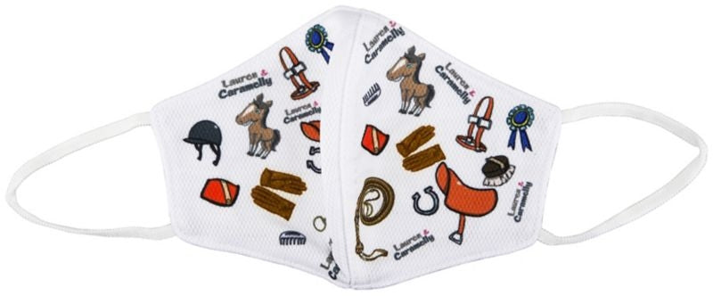 Lauren and Caramelly Kids Face Masks 2-Pack