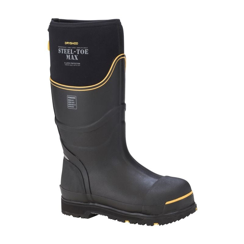 Dryshod Mens Steel-Toe Max Work Boots