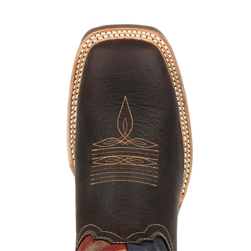 Durango Mens Pro Vint Flag Star Boots