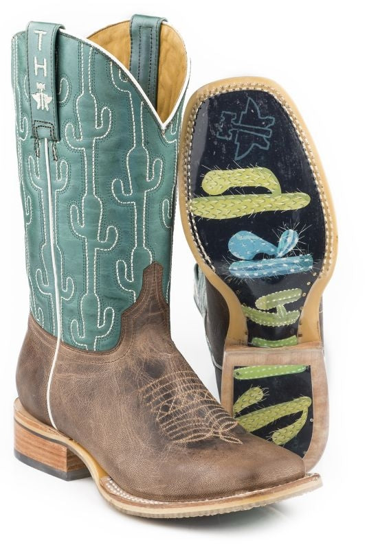 Tin Haul Ladies Puff Cactus Boots