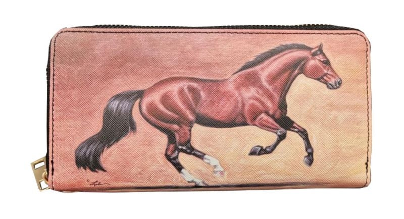 Kelley Snaffle Bits Large Cosmetic Pouch