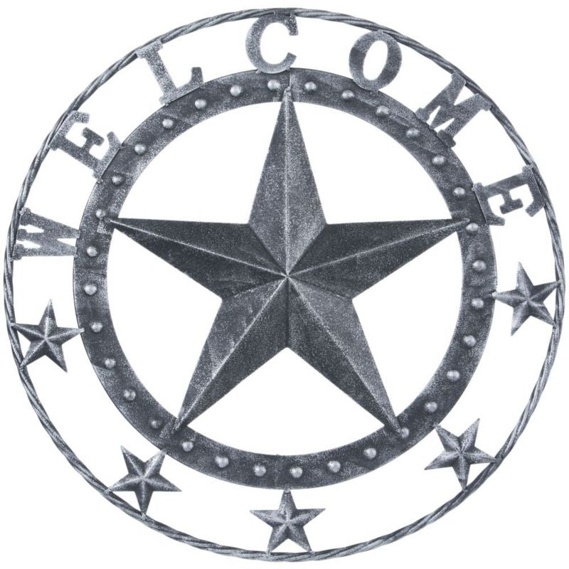 Decorative Metal Welcome Star