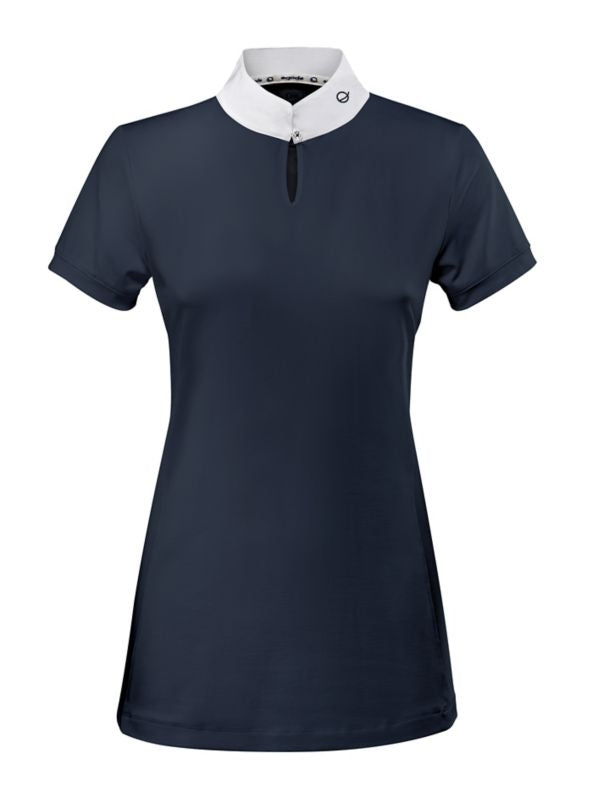 EQODE Womens Show Shirt Keyhole Collar