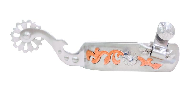 Metalab Gauthier Ladies Spurs with Copper Crystal