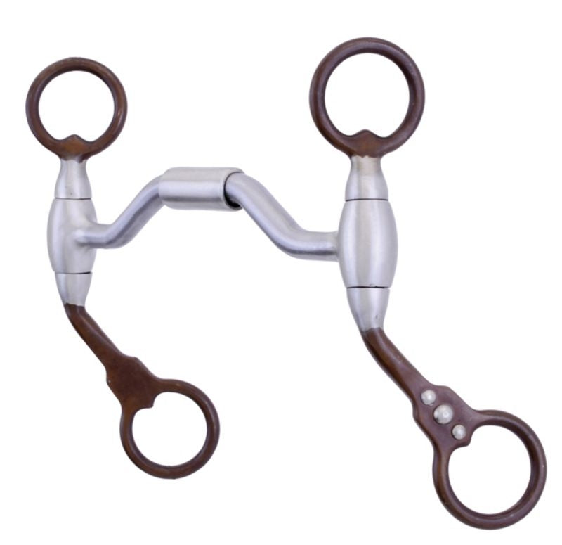 Metalab FG Antique Low Hinged Futurity Pony Bit