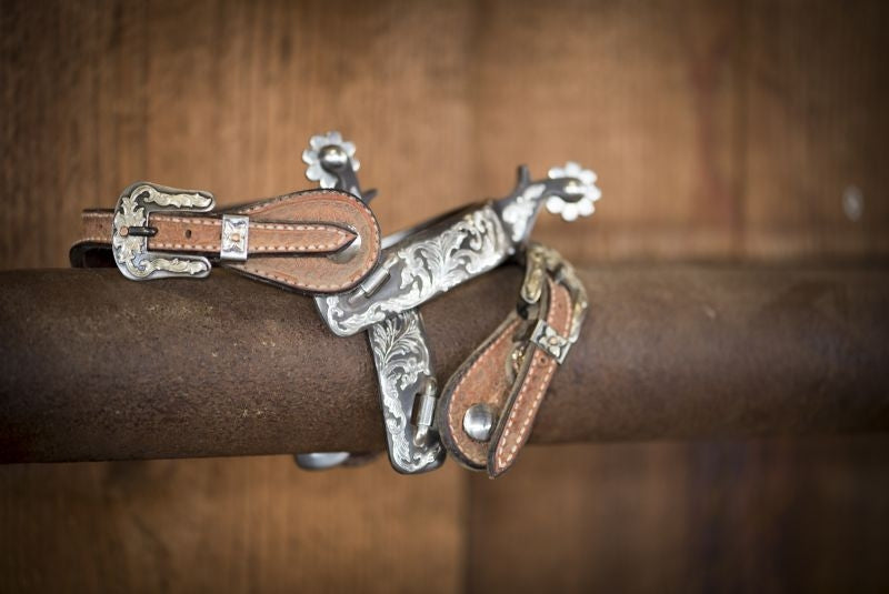 Metalab Silver Sage Mens Roper Spurs