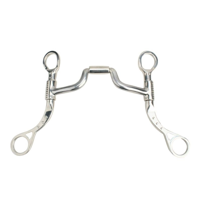 Myler Medium Ported Mouth Piece Barrel Bit