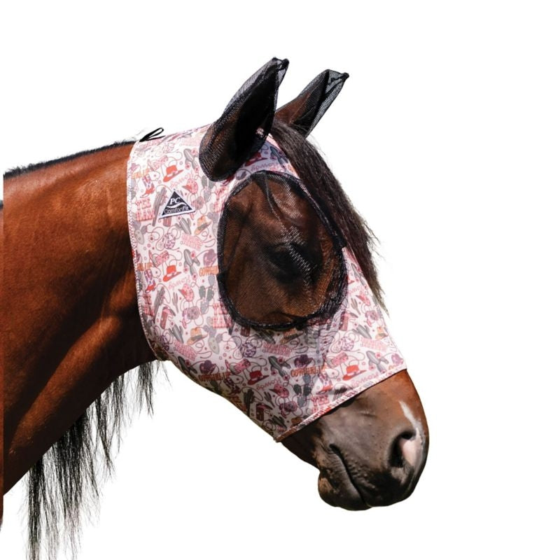 Professionals Choice Comfort Fit Lycra Fly Mask Po