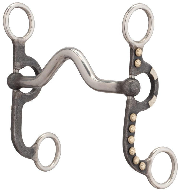 Weaver Leather 4 5/8in Pony Medium Port Mouth Bit