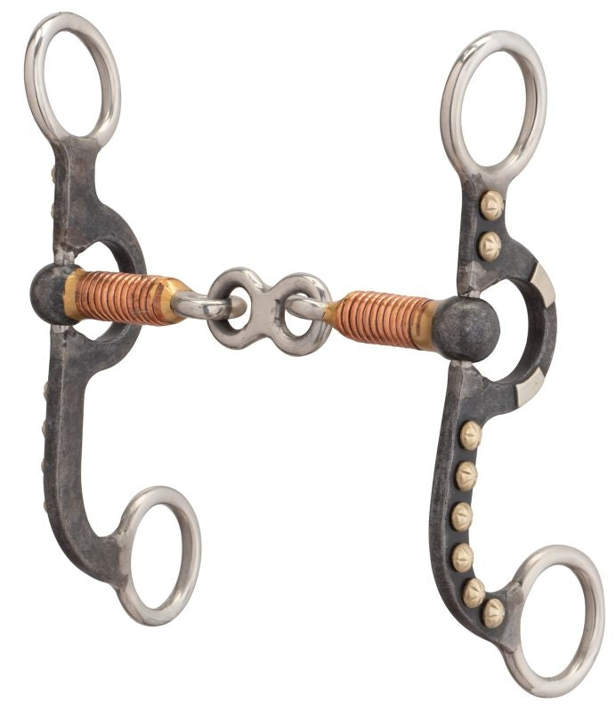 Weaver Leather 4 5/8in Pony 3-PC Dogbone Mouth Bit