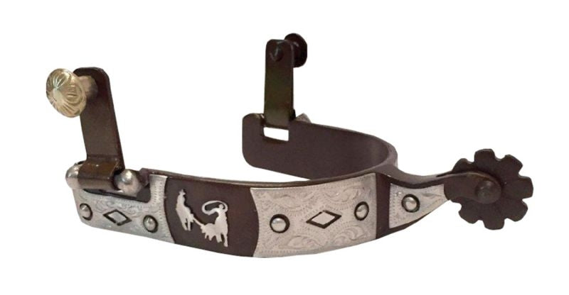 Colorado Saddlery Antique Brown Money Spurs