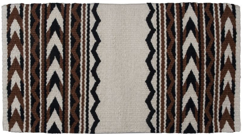 Mustang Arrowhead Wool Saddle Blanket