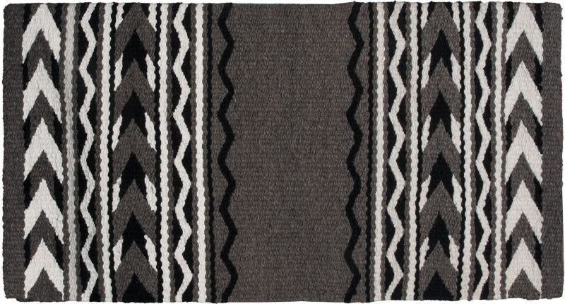 Mustang Arrowhead Wool Saddle Blanket