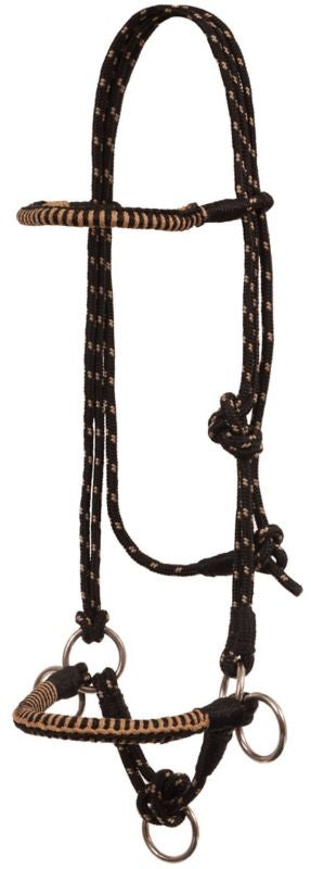 Mustang Draft Side Pull Rope Halter
