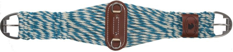 Mustang Pro-Roller Turq Twist Roper Cinch