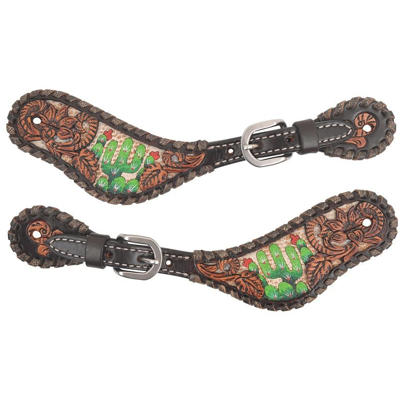 Circle Y Cactus Country Spur Straps