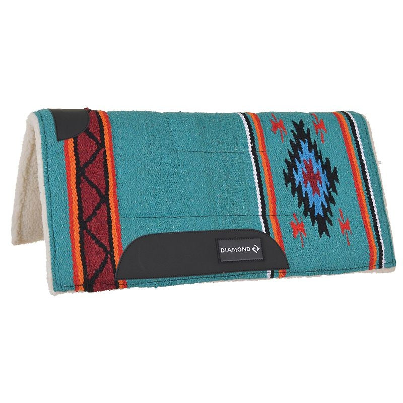 Diamond R Square Fleece Pony Pad