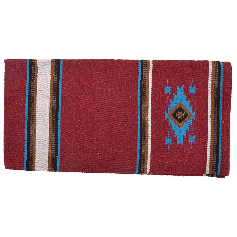 Diamond R Single Weave Saddle Blanket