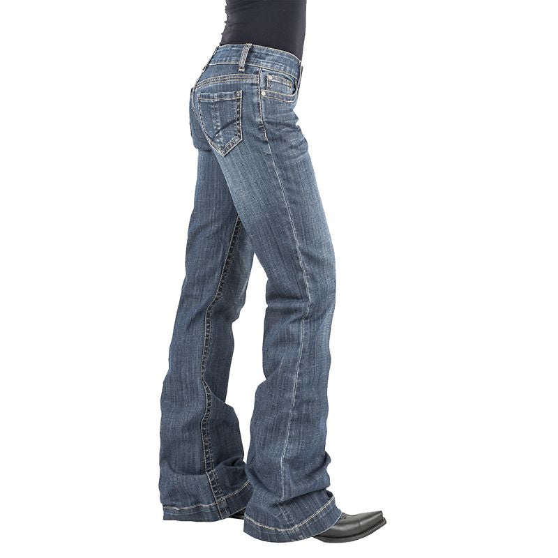 Stetson Ladies Vertical Seam Pkt Jeans