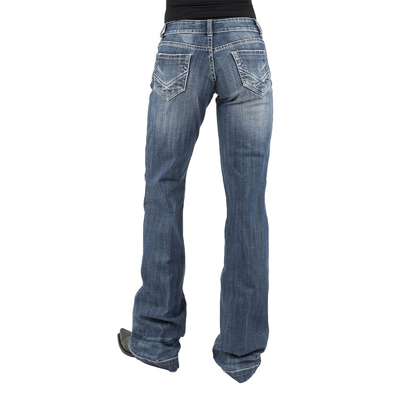 Stetson Ladies Bleached X Pocket Jeans