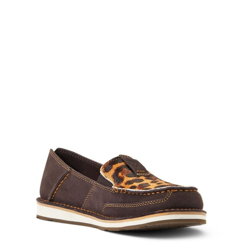 Ariat Ladies Brown Leopard Hair-On Cruisers