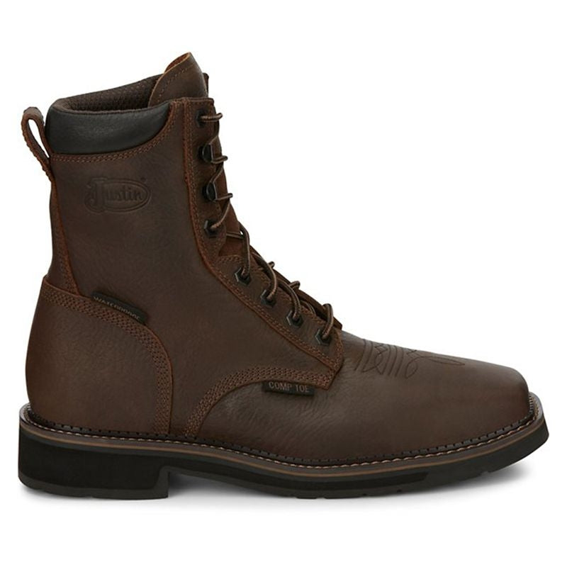 JOW Mens Driller Comp Toe Lace-up Work Boots