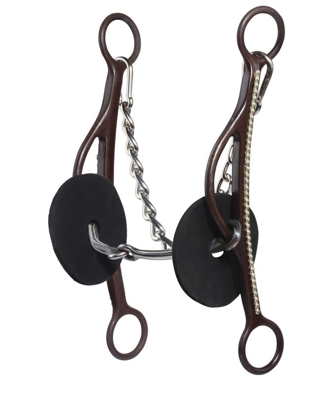Pro Choice Brittany Pozzi Lift Smooth Snaffle Bit