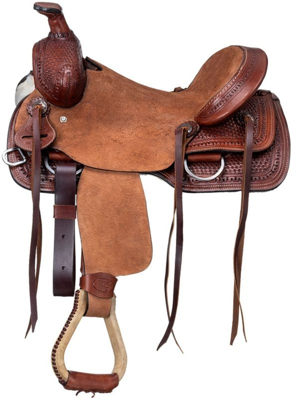 Tough1 Caldwell Youth 12in Roper Saddle