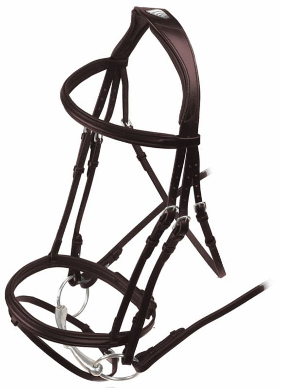 Velociti Padded Raised Flash Bridle