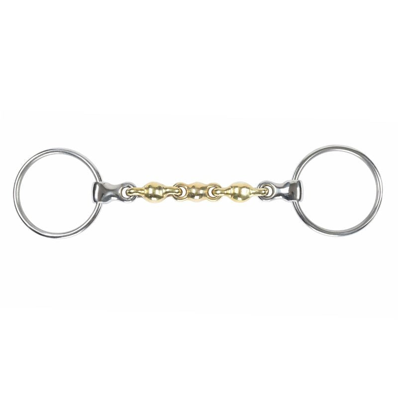 Shires Brass Alloy Loose Ring Waterford Bit