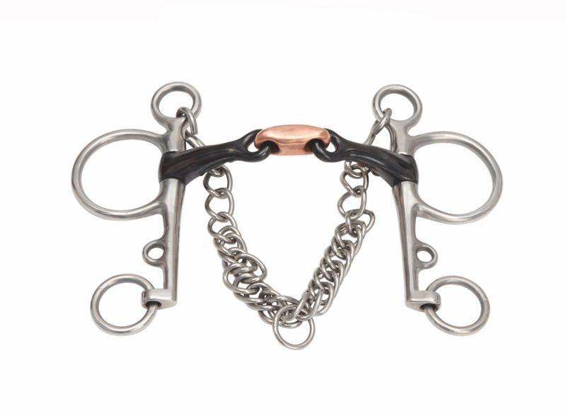 Shires Double Jointed Sweet Iron Pelham Bit