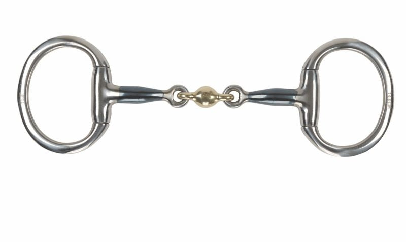 Shires Blue Sweet Iron Flat Eggbutt w Lozenge