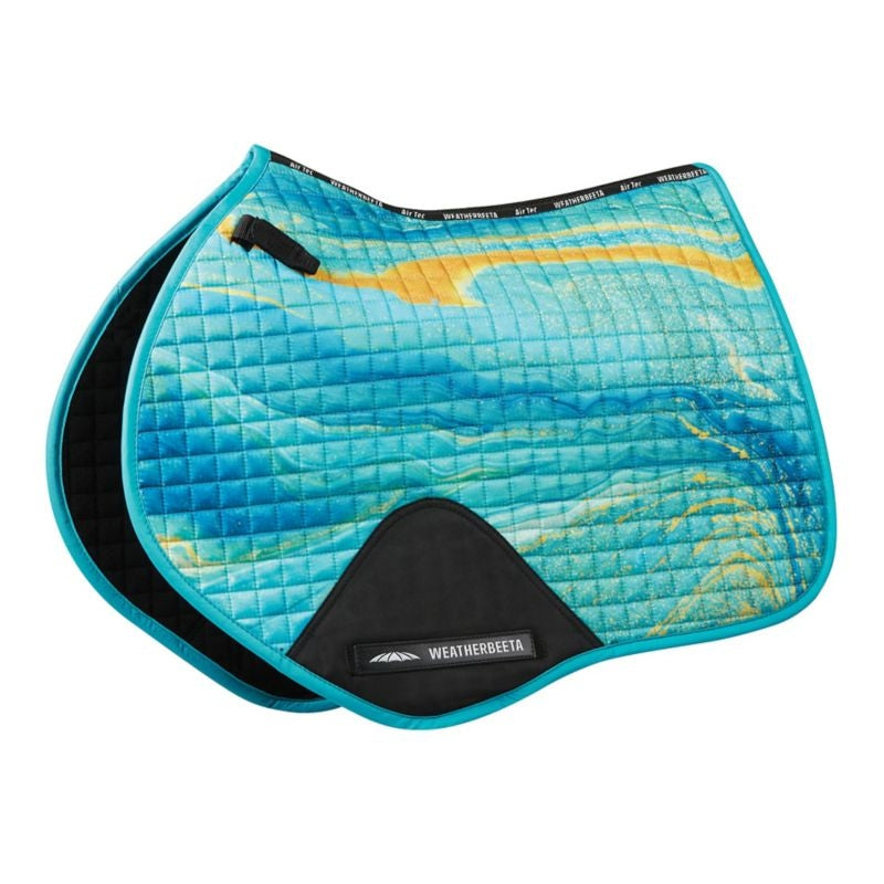 Weatherbeeta Prime Marble Jump Shaped Saddle Pad