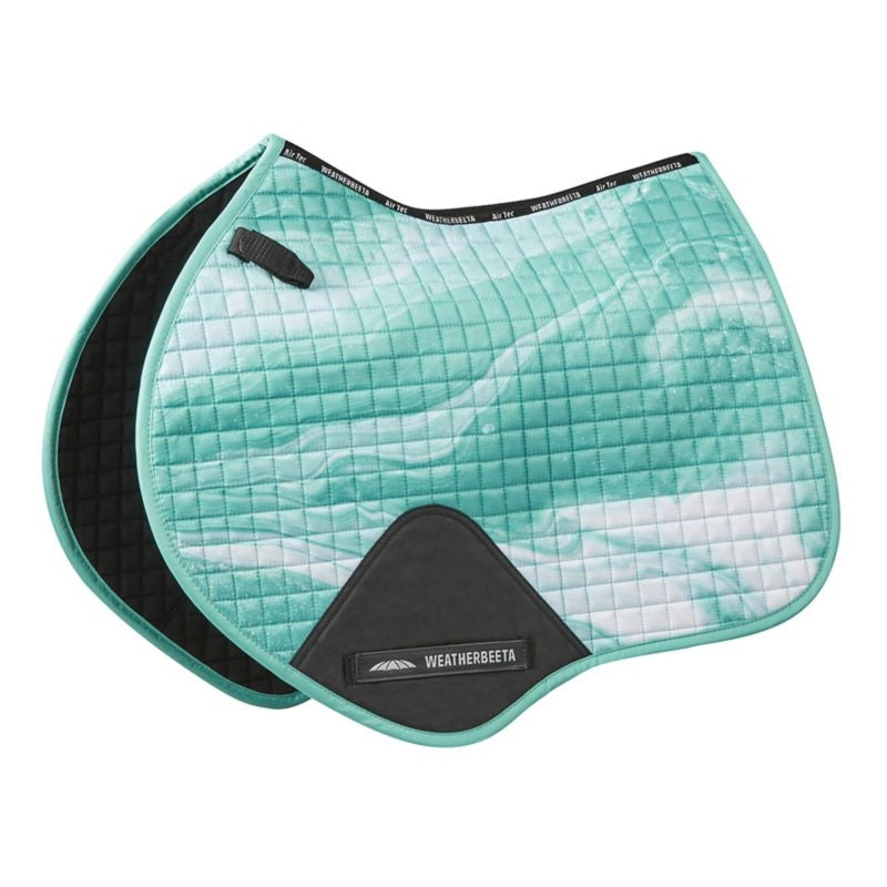 Weatherbeeta Prime Marble Jump Shaped Saddle Pad