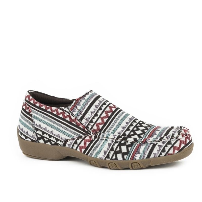 Roper Ladies Southwestern Aztec Mocs