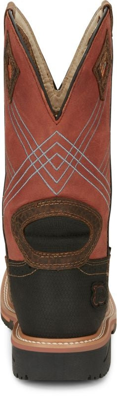 Justin Mens Dalhart Safety Toe Boots
