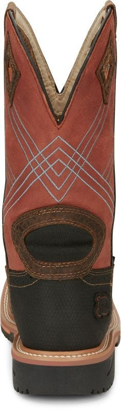 Justin Mens Dalhart Safety Toe Boots