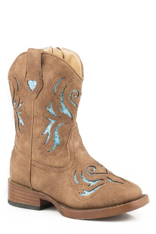 Roper Toddler Glitter Breeze Boots