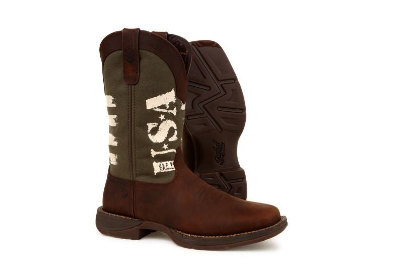 Durango Mens Rebel Army USA Boots
