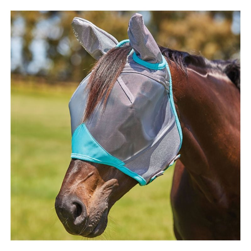 Weatherbeeta ComFiTec Deluxe Fine Mesh Mask With Ears