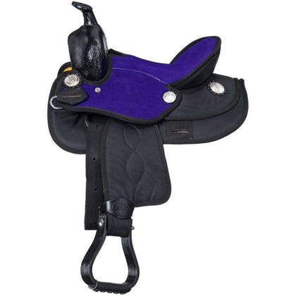 Eclipse by Tough1 Synthetic Barrel Saddle