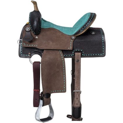 Tough1 Royal King Bryson Barrel Saddle